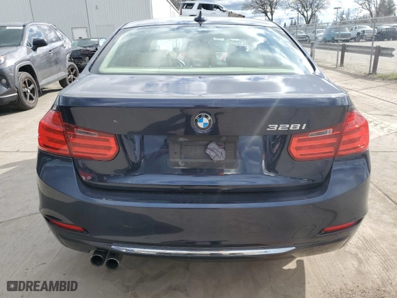 2013 BMW 3 Series 328i with VIN WBA3C1G5XDNN94050, listed as a Copart auction lot 48167755 with 147,388 mi miles and Clean Title. Bid and sale history available at carsss.com. Image 6.