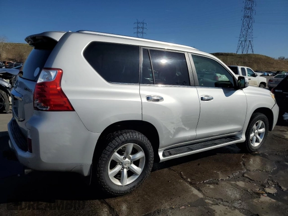2011 Lexus GX 460 with VIN JTJBM7FX9B5025265, listed as a Copart auction lot 53326605 with 174,961 mi miles and Salvage Title. Bid and sale history available at DreamBid. Image 3.