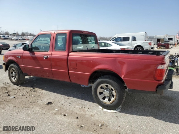 2004 Ford Ranger XL with VIN 1FTYR14U34PB00618, listed as a Copart auction lot 49160345 with 167,582 mi miles and Salvage Title. Bid and sale history available at carsss.com. Image 2.