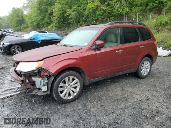 2013 Subaru Forester X Premium with VIN JF2SHADC1DH414778, listed as a Copart auction lot 57718265 with 139,387 mi miles and Salvage title. Bid and sale history available at DreamBid. Image 1.