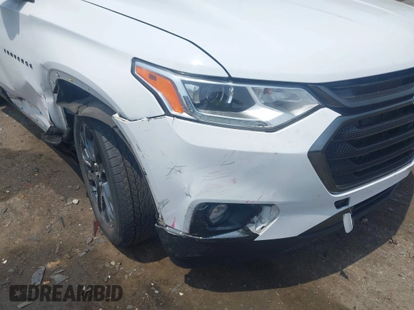 2021 Chevrolet Traverse RS with VIN 1GNERJKW8MJ122678, listed as a IAAI auction lot 42493317 with 56,521 mi miles and . Bid and sale history available at DreamBid. Image 6.