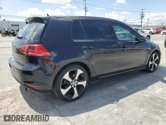 2017 Volkswagen Golf GTI S with VIN 3VW4T7AUXHM065625, listed as a Copart auction lot 51281695 with 94,229 mi miles and Salvage Title. Bid and sale history available at carsss.com. Image 3.