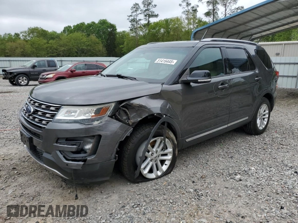 2016 Ford Explorer XLT with VIN 1FM5K7DH2GGB39293, listed as a Copart auction lot 51416445 with 126,475 mi miles and Salvage Title. Bid and sale history available at carsss.com. Image 1.