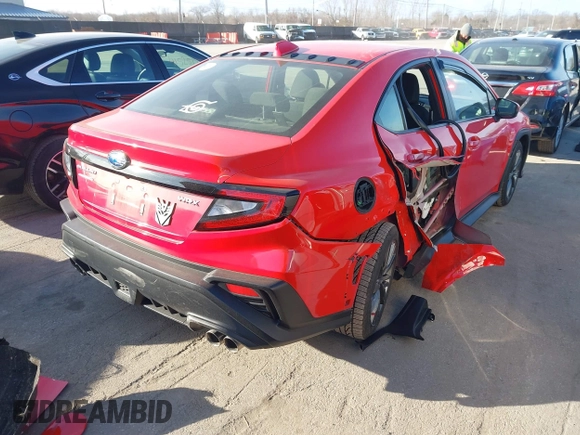 2022 Subaru WRX z VIN JF1VBAB69N8022472, wystawiony jako IAAI lot #41521034 z przebiegiem 23 303 mil mil oraz . Historia ofert i sprzedaży dostępna na DreamBid. Obrazek 4.