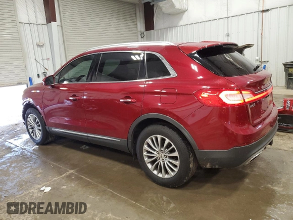 2017 Lincoln MKX Select with VIN 2LMPJ6KP9HBL15205, listed as a Copart auction lot 79086484 with 76,630 mi miles and Salvage Title. Bid and sale history available at carsss.com. Image 2.