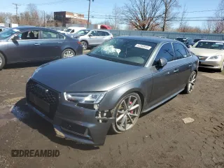 2018 Audi S4 Premium Plus with VIN WAUB4AF46JA093189, listed as a Copart auction lot 52368945 with 98,579 mi miles and Salvage Title. Bid and sale history available at carsss.com. Image 1.