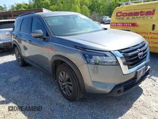 2022 Nissan Pathfinder SV with VIN 5N1DR3BAXNC217670, listed as a IAAI auction lot 42016769 with 96,037 mi miles and . Bid and sale history available at DreamBid. Image 1.