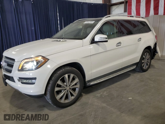 2016 Mercedes-Benz GL with VIN 4JGDF6EE2GA677199, listed as a Copart auction lot 72942304 with 118,244 mi miles and Salvage Title. Bid and sale history available at carsss.com. Image 1.