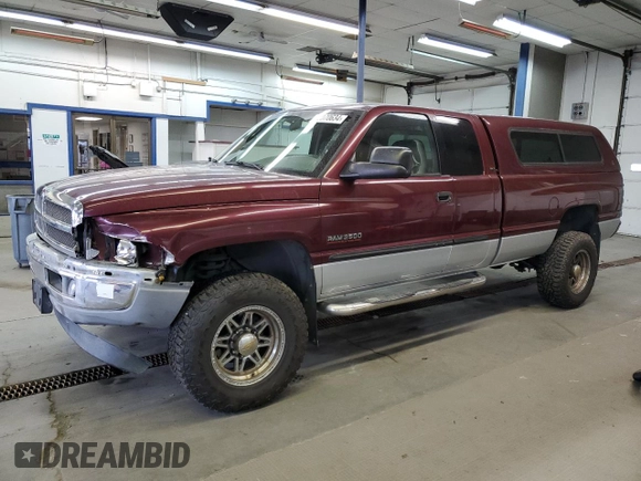 2001 Dodge Ram 2500 with VIN 1B7KF236X1J527039, listed as a Copart auction lot 80070634 with 185,735 mi miles and Salvage Title. Bid and sale history available at carsss.com. Image 1.