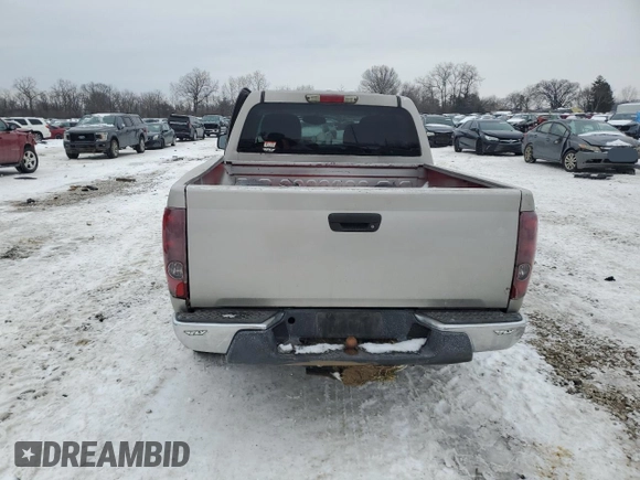 2005 GMC Canyon 1SF SLE Z71 with VIN 1GTDT136X58243340, listed as a Copart auction lot 88508755 with 0 mi miles and Salvage Title. Bid and sale history available at carsss.com. Image 6.