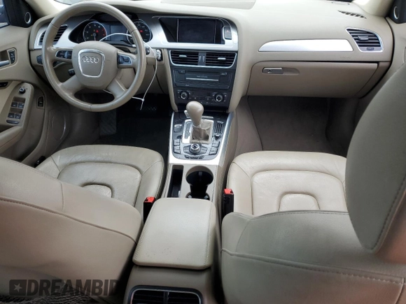 2012 Audi A4 2.0T Premium Plus with VIN WAUEFAFL5CN006361, listed as a Copart auction lot 86719484 with 0 mi miles and Salvage Title. Bid and sale history available at carsss.com. Image 8.