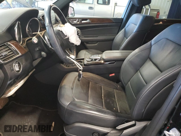 2017 Mercedes-Benz GLS 450 with VIN 4JGDF6EE9HA839914, listed as a Copart auction lot 47168044 with 99,180 mi miles and . Bid and sale history available at DreamBid. Image 7.