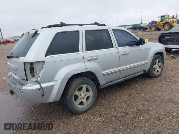 2007 Jeep Grand Cherokee Limited z VIN 1J8HS58P77C501142, wystawiony jako IAAI lot #40972047 z przebiegiem 153 679 mil mil oraz . Historia ofert i sprzedaży dostępna na DreamBid. Obrazek 4.