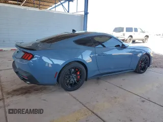 2024 Ford Mustang GT with VIN 1FA6P8CF2R5429568, listed as a Copart auction lot 53749355 with Not provided miles and Salvage title. Bid and sale history available at DreamBid. Image 3.