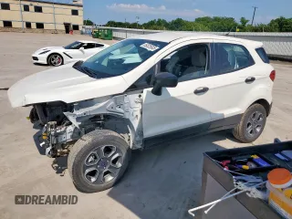2020 Ford EcoSport S z VIN MAJ6S3FL1LC362743, wystawiony jako Copart lot #59325935 z przebiegiem Nie podano mil oraz Szkoda całkowita • Salvage title. Historia ofert i sprzedaży dostępna na DreamBid. Obrazek 1.