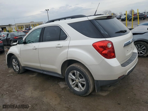2012 Chevrolet Equinox LT w/1LT with VIN 2GNALDEK7C1259954, listed as a Copart auction lot 46670535 with 122,391 mi miles and Salvage Title. Bid and sale history available at carsss.com. Image 2.