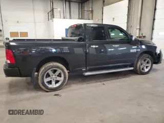 2018 Ram 1500 Express with VIN 1C6RR7FT6JS138629, listed as a Copart auction lot 58243755 with 78,984 mi miles and Salvage title. Bid and sale history available at DreamBid. Image 3.