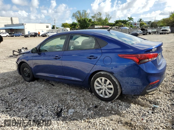 2021 Hyundai Accent SE with VIN 3KPC24A60ME130665, listed as a Copart auction lot 76659923 with 37,218 mi miles. Bid and sale history available at carsss.com. Image 2.