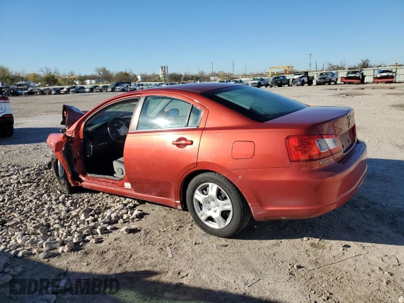 2011 Mitsubishi Galant ES with VIN 4A32B3FF2BE022391, listed as a Copart auction lot 80257984 with 0 mi miles and Salvage Title. Bid and sale history available at carsss.com. Image 2.