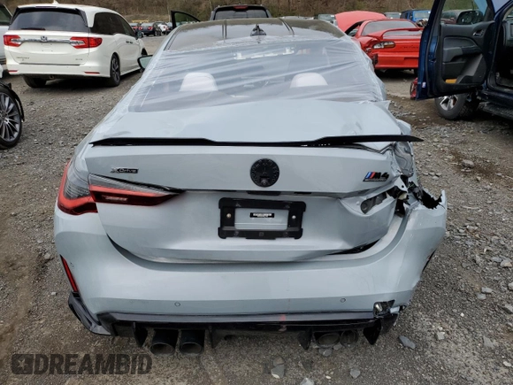 2023 BMW M4 Competition xDrive z VIN WBS43AZ04PCL27746, wystawiony jako Copart lot #54118425 z przebiegiem 18 830 mil mil oraz Szkoda całkowita • Salvage title. Historia ofert i sprzedaży dostępna na DreamBid. Obrazek 6.
