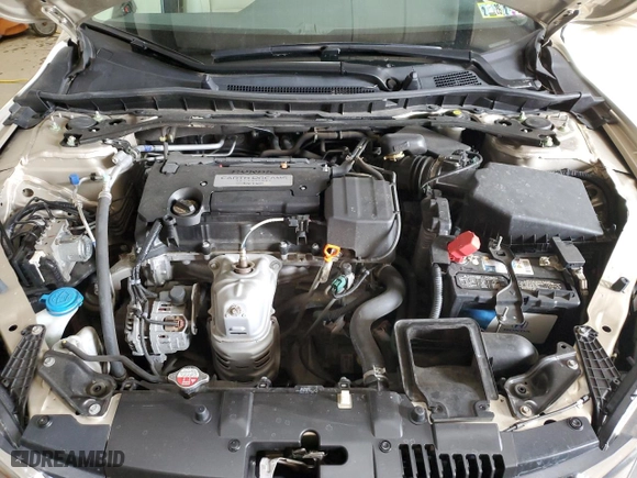 2014 Honda Accord Sedan EX-L with VIN 1HGCR2F89EA130129, listed as a Copart auction lot 52180345 with 35,056 mi miles and Salvage Title. Bid and sale history available at carsss.com. Image 11.
