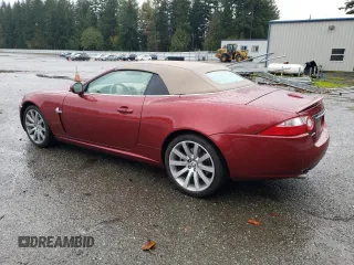 2008 Jaguar XK with VIN SAJWA44B885B23493, listed as a Copart auction lot 78946284 with 38,182 mi miles and Salvage Title. Bid and sale history available at carsss.com. Image 2.