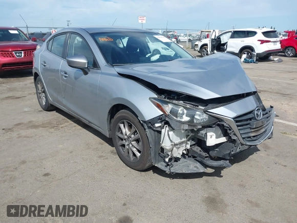 2016 Mazda 3 i Sport with VIN JM1BM1U78G1313957, listed as a IAAI auction lot 42010141 with 161,228 mi miles and . Bid and sale history available at DreamBid. Image 1.