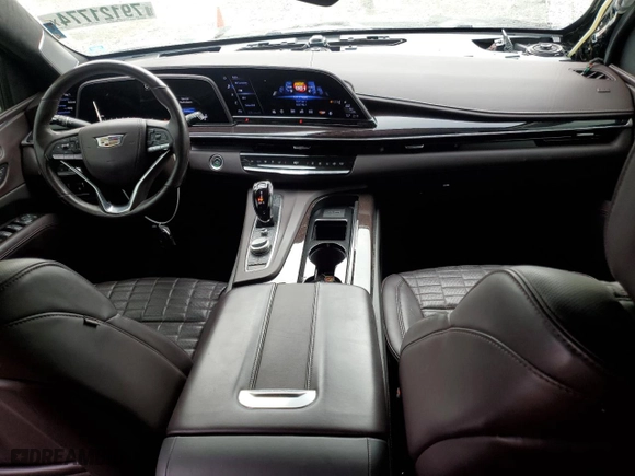 2023 Cadillac Escalade Sport Platinum with VIN 1GYS4GKT7PR109147, listed as a Copart auction lot 79121774 with 41,592 mi miles and Salvage Title. Bid and sale history available at carsss.com. Image 8.