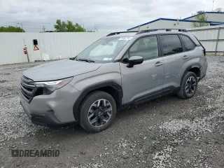 2025 Subaru Forester Premium with VIN JF2SLDBCXSH424743, listed as a Copart auction lot 56463185 with 12,520 mi miles and Salvage title. Bid and sale history available at DreamBid. Image 1.