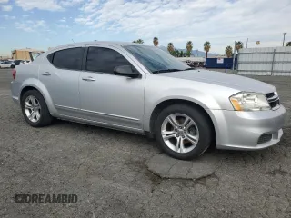 2012 Dodge Avenger SE with VIN 1C3CDZAB8CN154070, listed as a Copart auction lot 47322795 with 190,259 mi miles and Salvage Title. Bid and sale history available at DreamBid. Image 4.