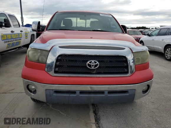 2007 Toyota Tundra SR5 with VIN 5TBRV54177S469272, listed as a Copart auction lot 74483544 with 0 mi miles and Non Repairable. Bid and sale history available at carsss.com. Image 5.