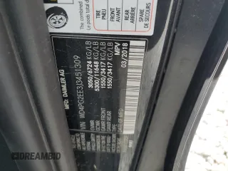 2018 Mercedes-Benz Metris Passenger z VIN WD4PG2EE3J3451309, wystawiony jako Copart lot #52081075 z przebiegiem 60 196 mil mil oraz Czysty tytuł • Clean title. Historia ofert i sprzedaży dostępna na DreamBid. Obrazek 13.