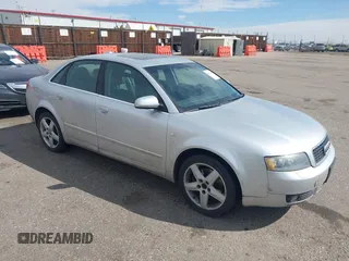 2005 Audi A4 3.0L with VIN WAULT68E45A075242, listed as a IAAI auction lot 41749688 with 118,138 mi miles. Bid and sale history available at carsss.com. Image 1.