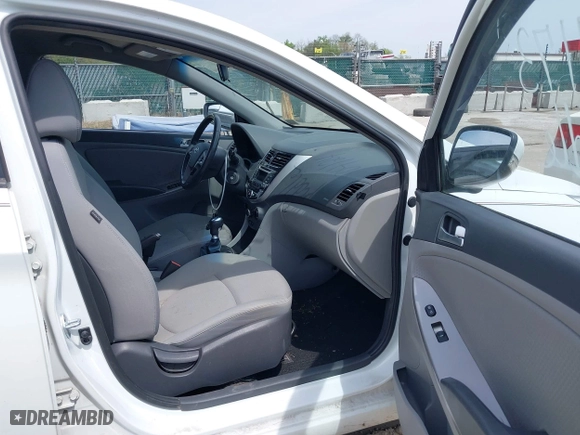 2016 Hyundai Accent Sport with VIN KMHCU5AE2GU249133, listed as a IAAI auction lot 41941173 with 175,635 mi miles. Bid and sale history available at carsss.com. Image 5.