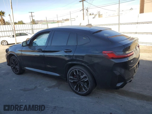 2024 BMW X4 M40i with VIN 5UX43DT04R9U21223, listed as a Copart auction lot 89411275 with 0 mi miles and Salvage Title. Bid and sale history available at carsss.com. Image 2.