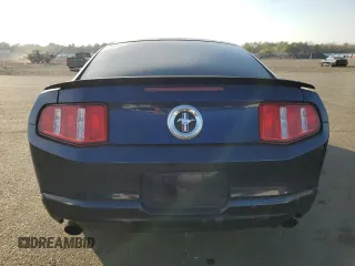 2012 Ford Mustang V6 Premium with VIN 1ZVBP8AM5C5233817, listed as a Copart auction lot 81332364 with 111,097 mi miles and Salvage Title. Bid and sale history available at carsss.com. Image 6.