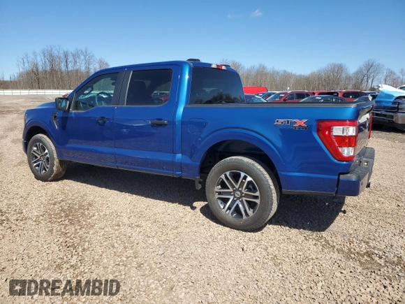 2023 Ford F-150 XL with VIN 1FTEW1EP4PKE26482, listed as a Copart auction lot 51095425 with 4,132 mi miles and Salvage Title. Bid and sale history available at carsss.com. Image 2.