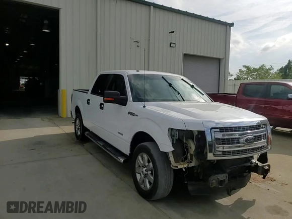 2014 Ford F-150 XL with VIN 1FTFW1CT0EKF35426, listed as a Copart auction lot 54832165 with 96,961 mi miles and Salvage title. Bid and sale history available at DreamBid. Image 13.