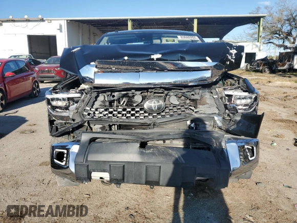 2018 Toyota Tundra 2WD SR5 with VIN 5TFEY5F11JX230683, listed as a Copart auction lot 83680994 with 142,784 mi miles and Salvage Title. Bid and sale history available at carsss.com. Image 5.