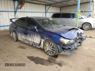2020 Subaru WRX STI with VIN JF1VA2S68L9817545, listed as a Copart auction lot 48251805 with 49,106 mi miles and Salvage Title. Bid and sale history available at carsss.com. Image 4.