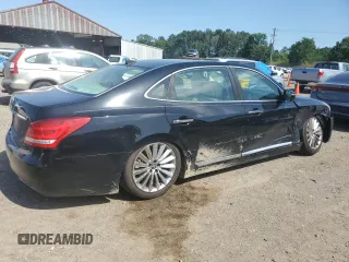2014 Hyundai Equus Signature z VIN KMHGH4JHXEU085606, wystawiony jako Copart lot #55570645 z przebiegiem 114 951 mil mil oraz Szkody całkowita. Historia ofert i sprzedaży dostępna na DreamBid. Obrazek 3.