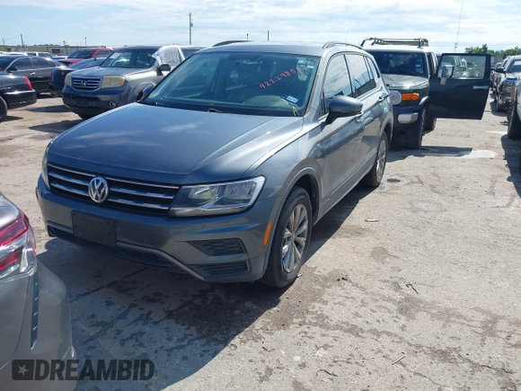 2019 Volkswagen Tiguan S with VIN 3VV1B7AX1KM085354, listed as a IAAI auction lot 42229851 with 85,169 mi miles and . Bid and sale history available at DreamBid. Image 17.