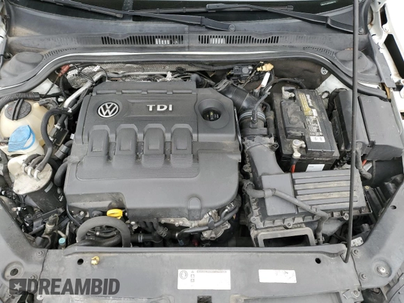 2015 Volkswagen Jetta Sedan 2.0L TDI SEL with VIN 3VWLA7AJ6FM266118, listed as a Copart auction lot 48086755 with 83,921 mi miles and Salvage Title. Bid and sale history available at carsss.com. Image 12.