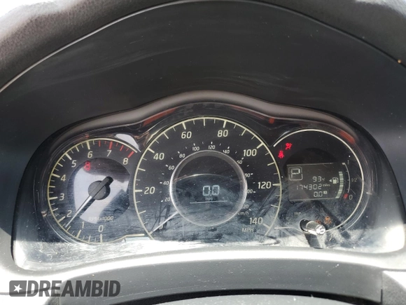 2016 Nissan Note SR with VIN 3N1CE2CP4GL384769, listed as a Copart auction lot 59407905 with 174,302 mi miles and Salvage title. Bid and sale history available at DreamBid. Image 9.