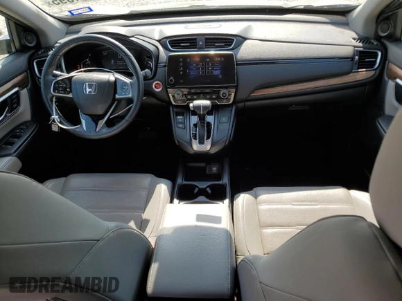 2018 Honda CR-V EX-L with VIN 5J6RW1H85JA010678, listed as a Copart auction lot 53361395 with 88,670 mi miles and Salvage Title. Bid and sale history available at DreamBid. Image 8.