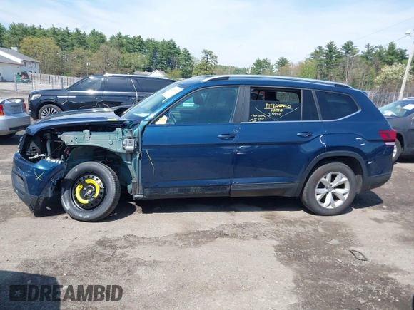 2019 Volkswagen Atlas S with VIN 1V2GR2CA6KC552560, listed as a IAAI auction lot 42154712 with 68,906 mi miles and . Bid and sale history available at DreamBid. Image 15.