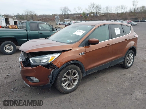 2017 Ford Escape SE with VIN 1FMCU9GD5HUA57132, listed as a IAAI auction lot 42075470 with 106,271 mi miles. Bid and sale history available at carsss.com. Image 17.