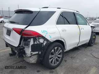 2020 Mercedes-Benz GLE 350 with VIN 4JGFB4JB4LA207240, listed as a IAAI auction lot 42559652 with 64,597 mi miles and . Bid and sale history available at DreamBid. Image 4.