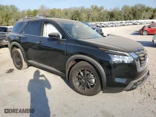 2024 Nissan Pathfinder SL with VIN 5N1DR3CA4RC264875, listed as a Copart auction lot 75939524 with 5,146 mi miles and Salvage Title. Bid and sale history available at carsss.com. Image 4.
