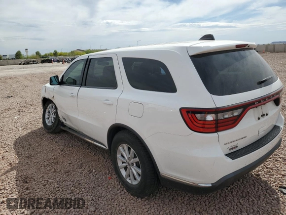 2019 Dodge Durango SXT Plus with VIN 1C4RDHAG1KC798953, listed as a Copart auction lot 50989455 with 109,634 mi miles and Salvage title. Bid and sale history available at DreamBid. Image 2.